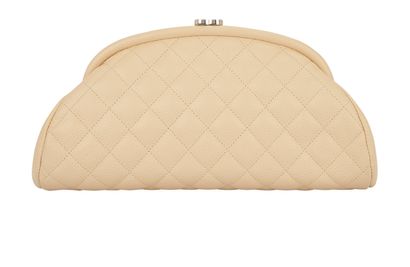Quilted Timeless Clutch, front view